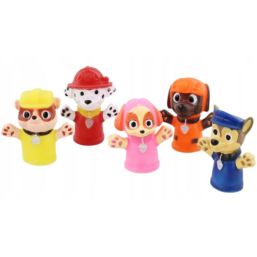 PAW Patrol Fingerpuppen Set mit 5 Charakteren kép 2