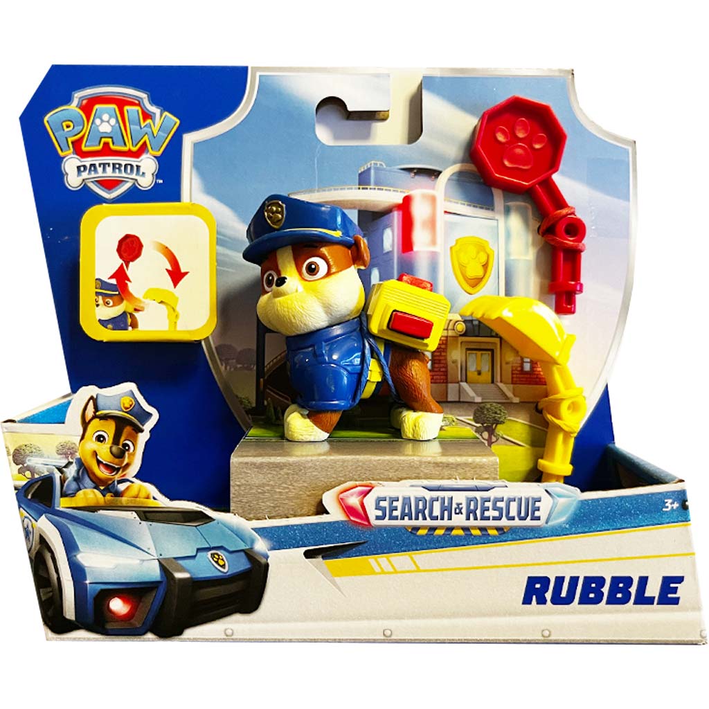 PAW Patrol: Search & Rescue Rubble Hund mit Zubehör – Spin Master