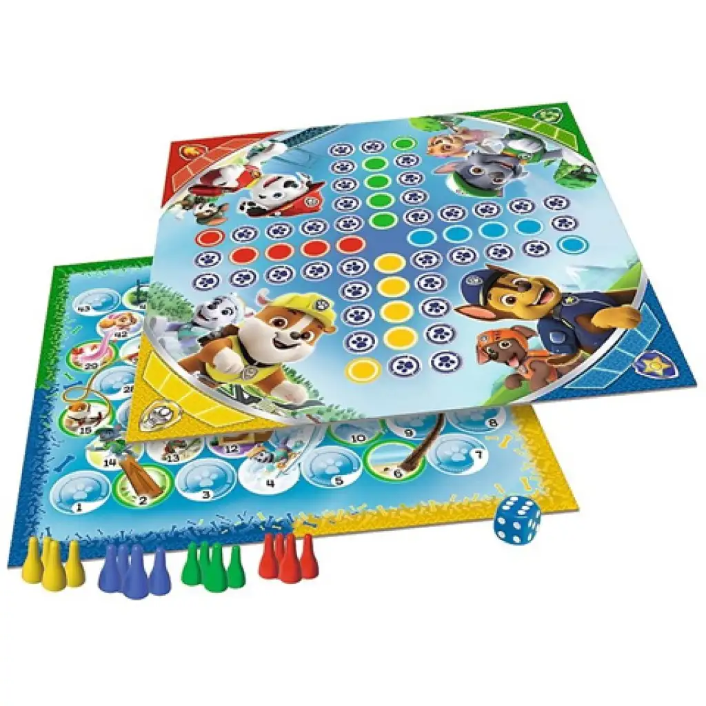 Paw Patrol 2-in-1 Brettspiel - Trefl kép 2
