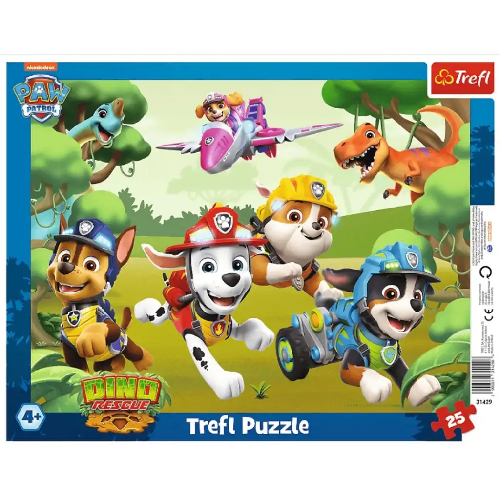 Paw Patrol 24-teiliges Rahmenpuzzle - Trefl