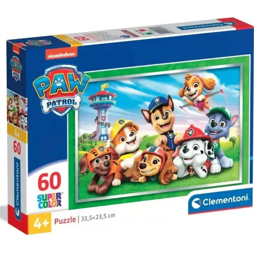 Paw Patrol 60-teiliges Supercolor Puzzle - Clementoni