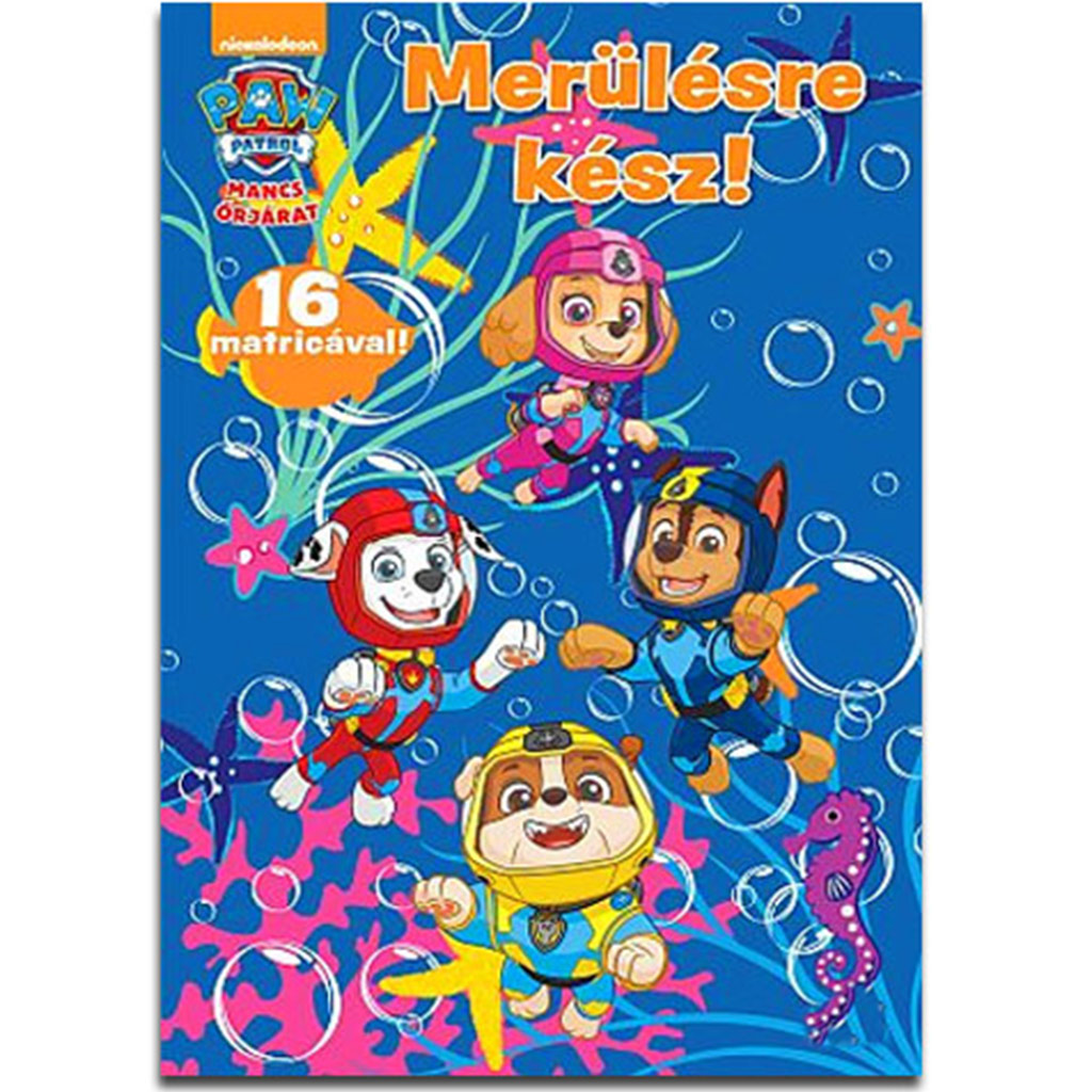 Paw Patrol: Bereit zum Abtauchen! Beschäftigungsheft mit Stickern