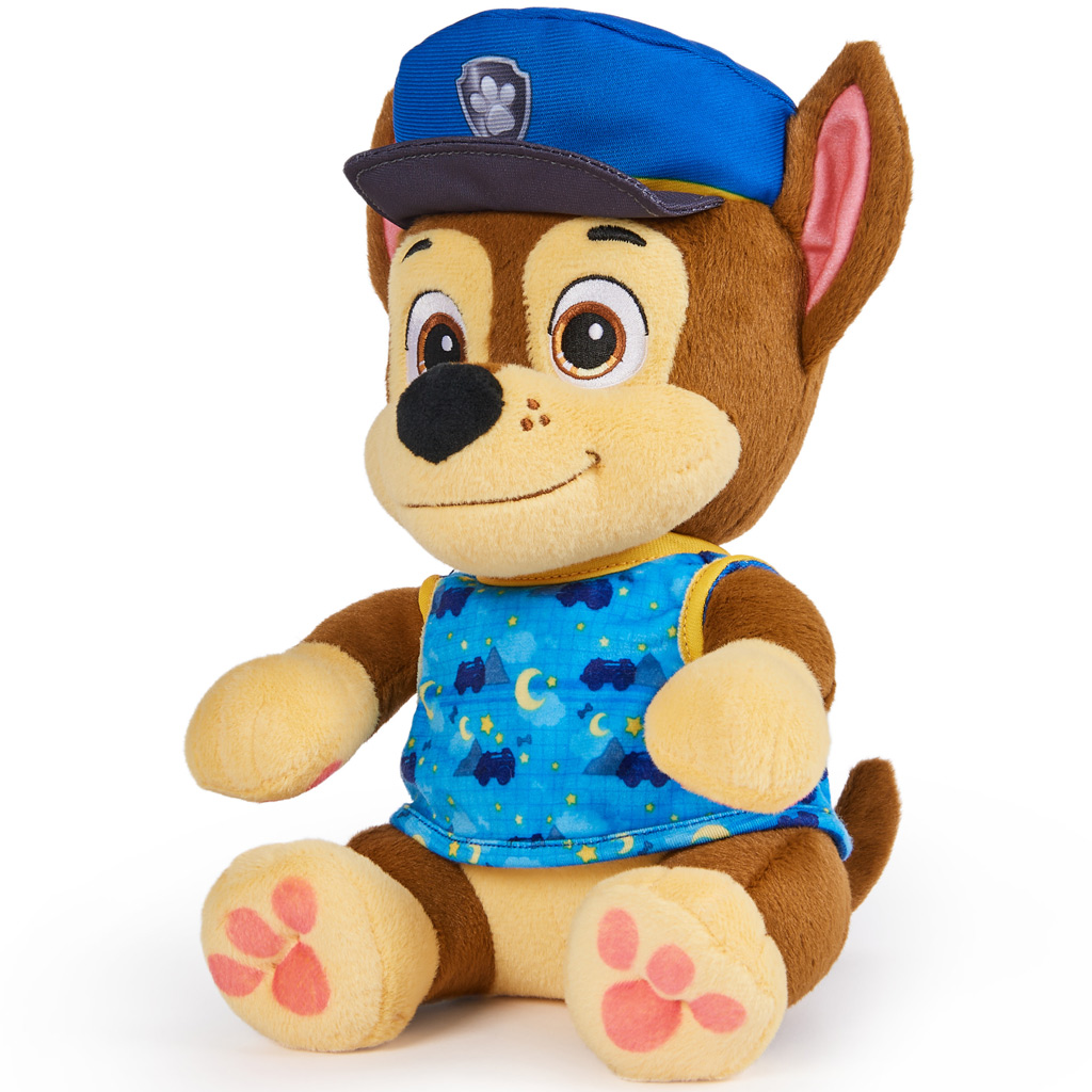 Paw Patrol: Chase Schlaf-Plüschfigur mit wendbarer Kleidung 25cm – Spin Master kép 3