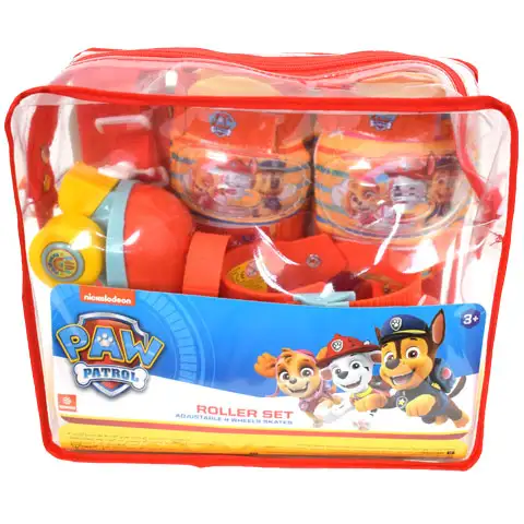 Paw Patrol Inlineskates mit Schutzausrüstung in Größe 22-29