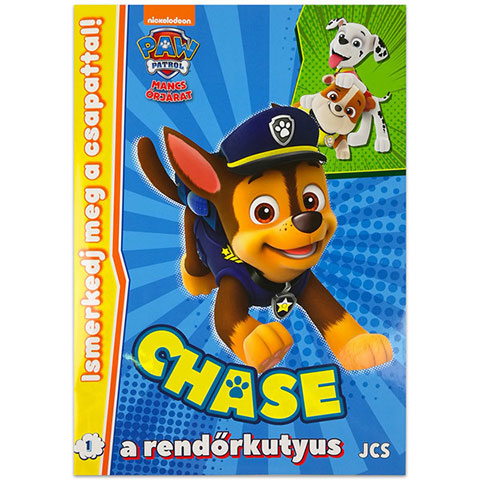 Paw Patrol: Lerne das Team kennen! 1. – Chase, das Polizeihündchen Beschäftigungsbuch