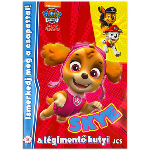 Paw Patrol: Lerne das Team kennen! 2. – Skye, das Luftrettungshündchen Beschäftigungsheft