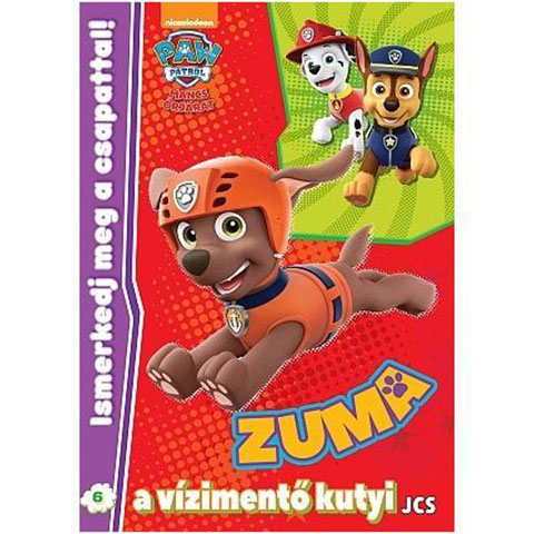 Paw Patrol: Lerne das Team kennen! 6. – Zuma, das Wasserrettungshund Beschäftigungsheft