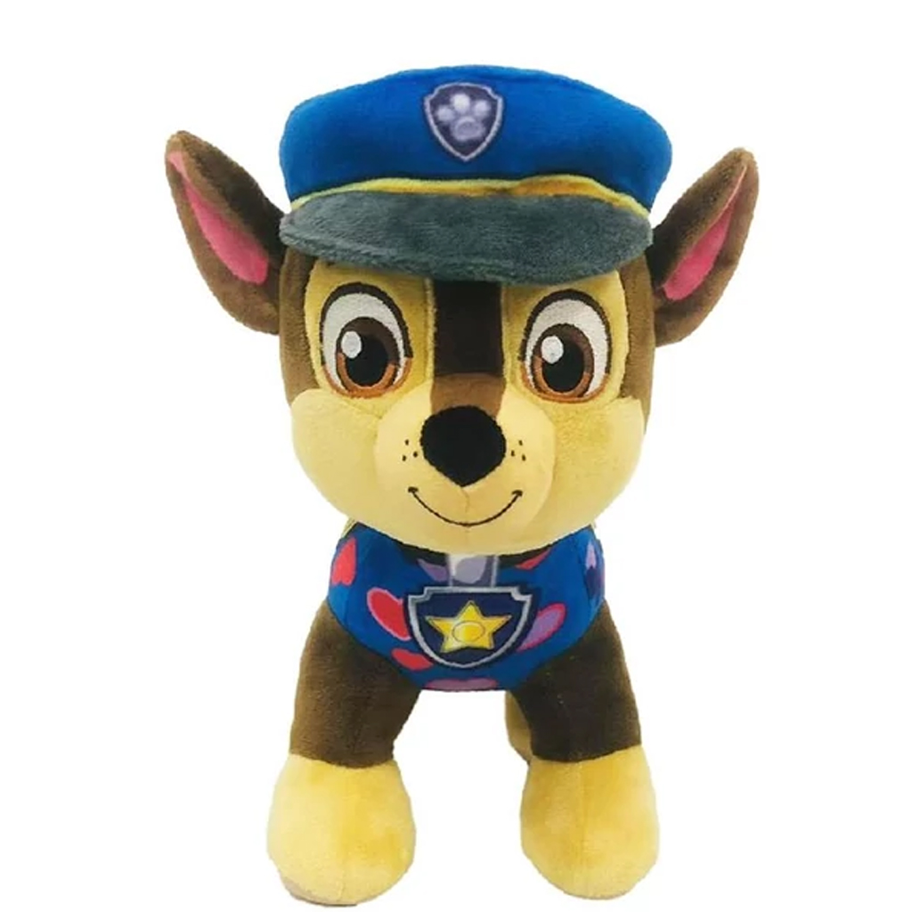 Paw Patrol Plüschtier, 25 cm, stehend – Chase