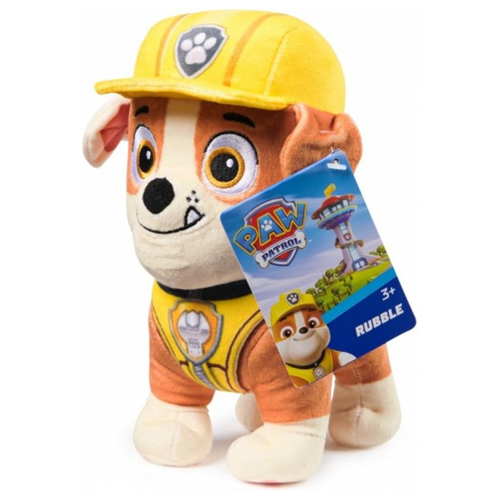 Paw Patrol: Rubble Plüschfigur 17 cm - Spin Master
