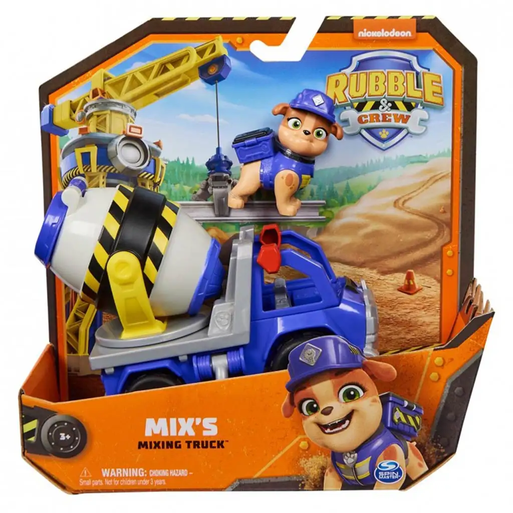 Paw Patrol Rubble & Crew: Rubbles Mixer-Fahrzeug - Spin Master