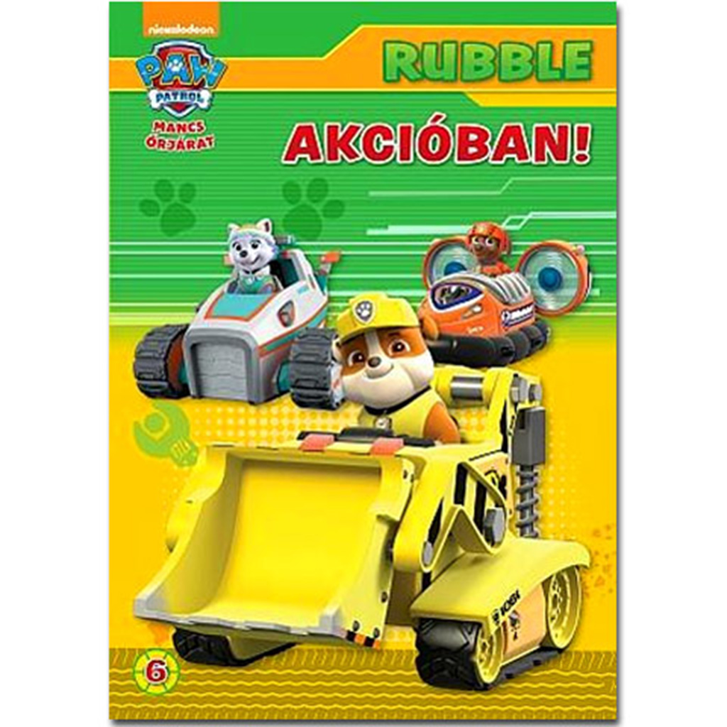 Paw Patrol: Rubble im Einsatz! Beschäftigungsbuch