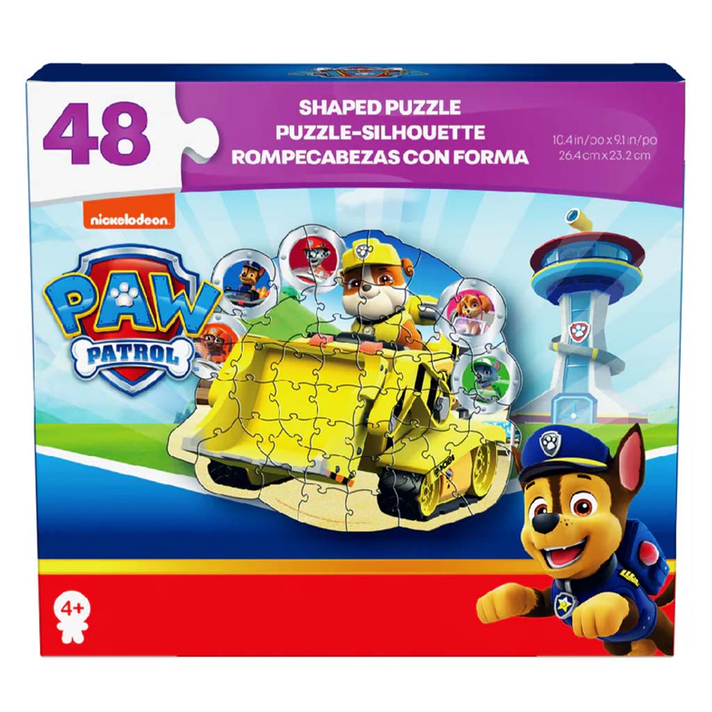 Paw Patrol: Rubble mit Bulldozer 48-teiliges Puzzle - Spin Master