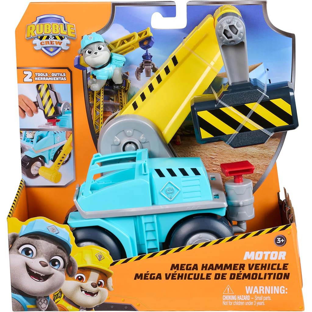 Paw Patrol: Rubble und sein Team – Motorisiertes Baufahrzeug – Spin Master