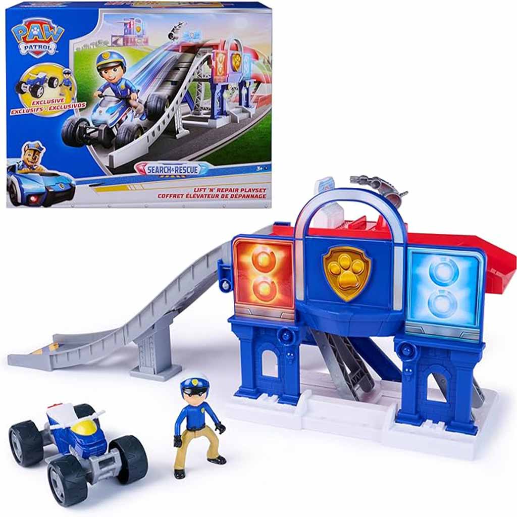 Paw Patrol: Search & Rescue Kran-Montagespielset - Spin Master