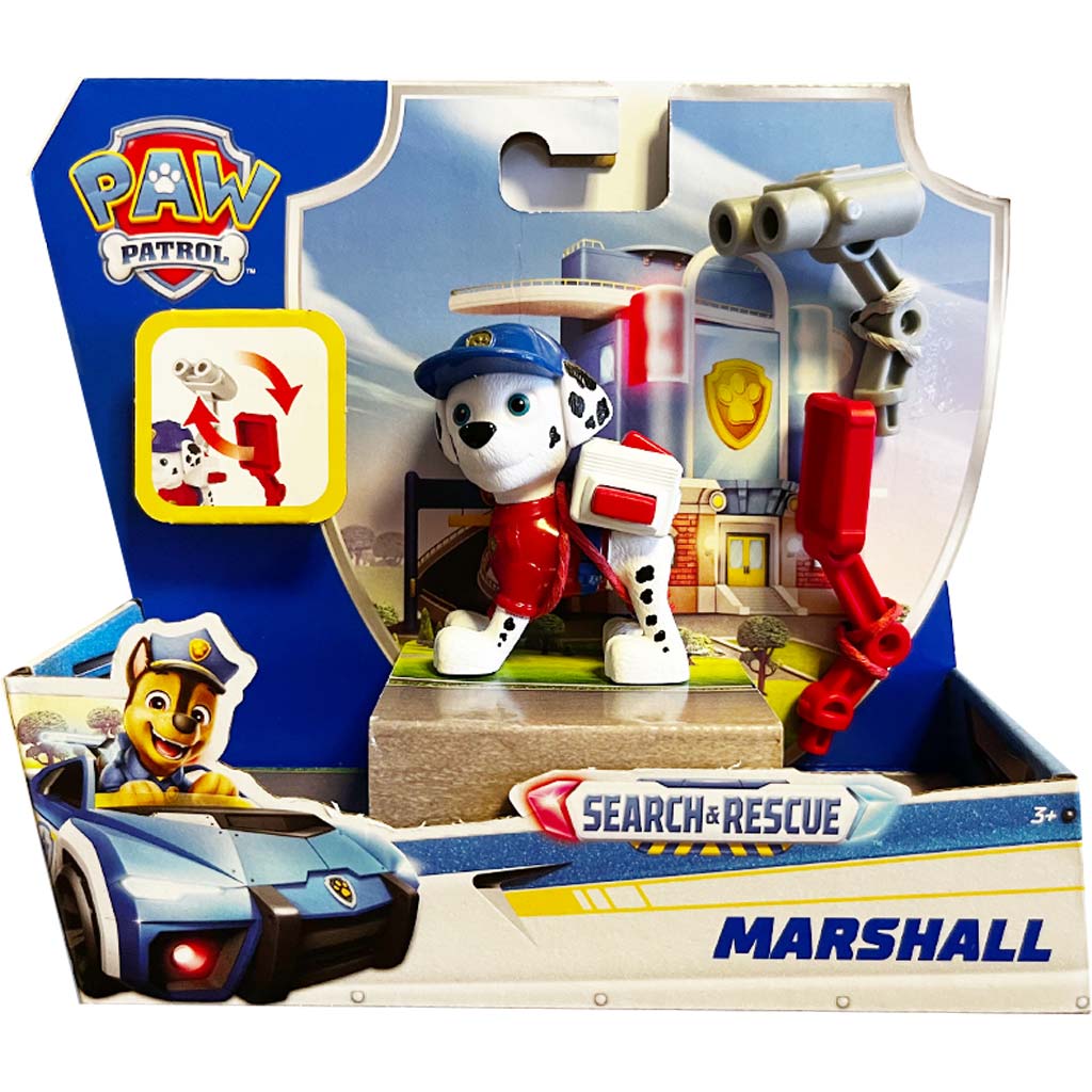 Paw Patrol: Search & Rescue Marshall Hund mit Zubehör – Spin Master