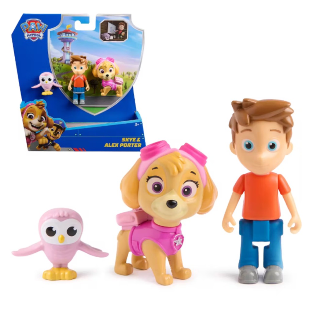 Paw Patrol: Skye und Alex Porter Figuren-Set – Spin Master