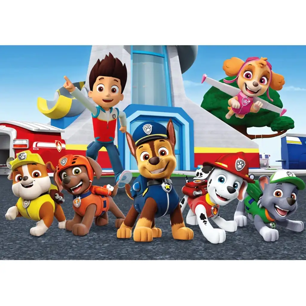 Paw Patrol einsatzbereit 104-teiliges Maxi Supercolor Puzzle - Clementoni kép 2