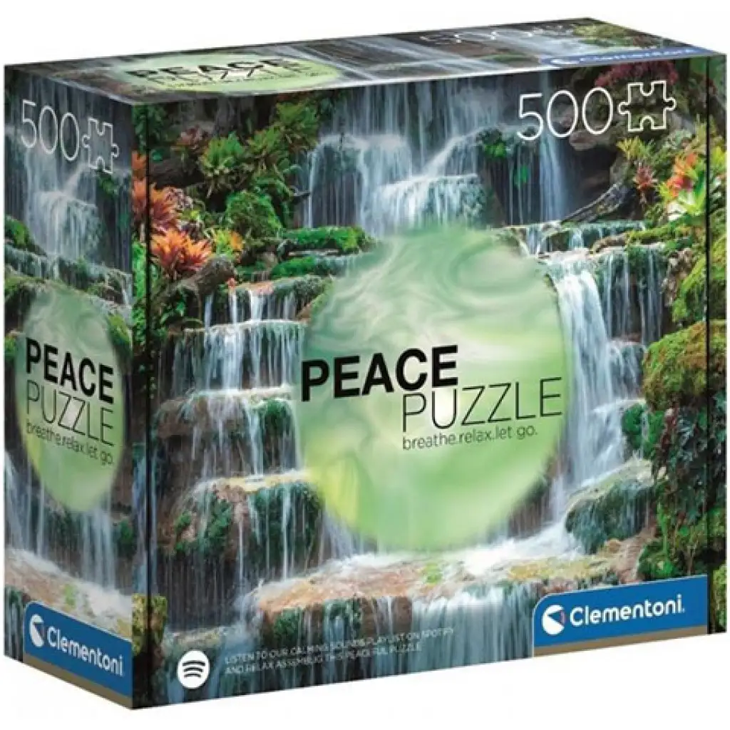 Peace Puzzle: Fluss 500-teiliges Puzzle - Clementoni