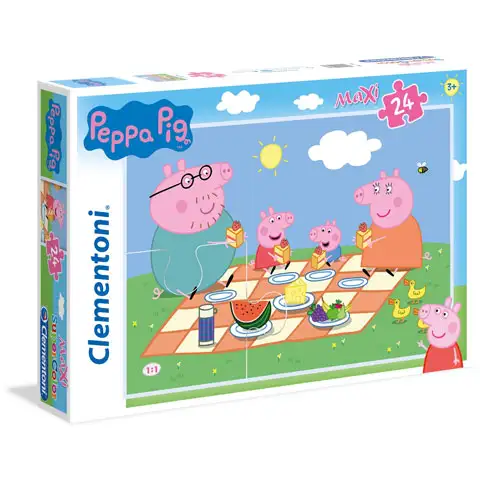 Peppa Wutz 24-teiliges Maxi-Puzzle - Clementoni