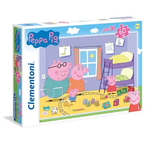 Peppa Wutz 60 Teile Maxi Puzzle - Clementoni kép 1