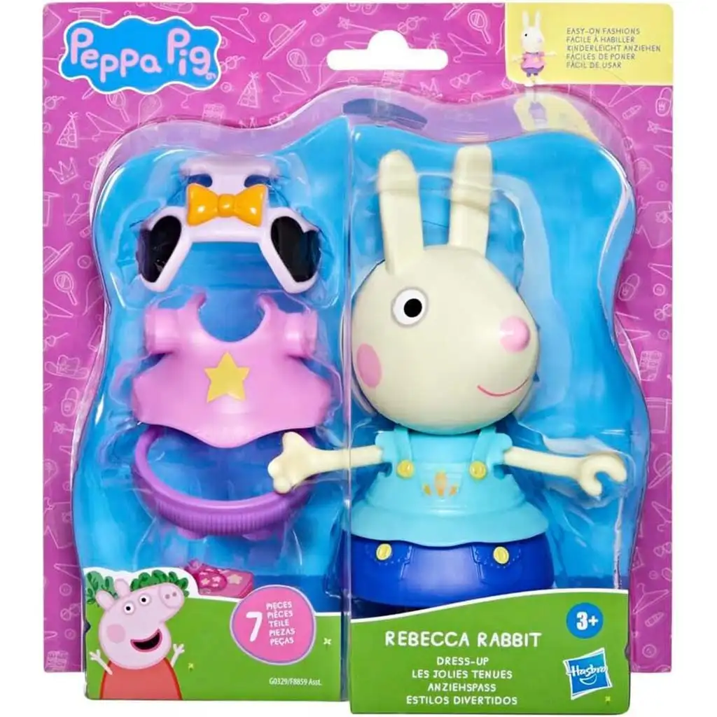 Peppa Wutz: Ausgekleidete Rebecca Figurenset mit Zubehör - Hasbro