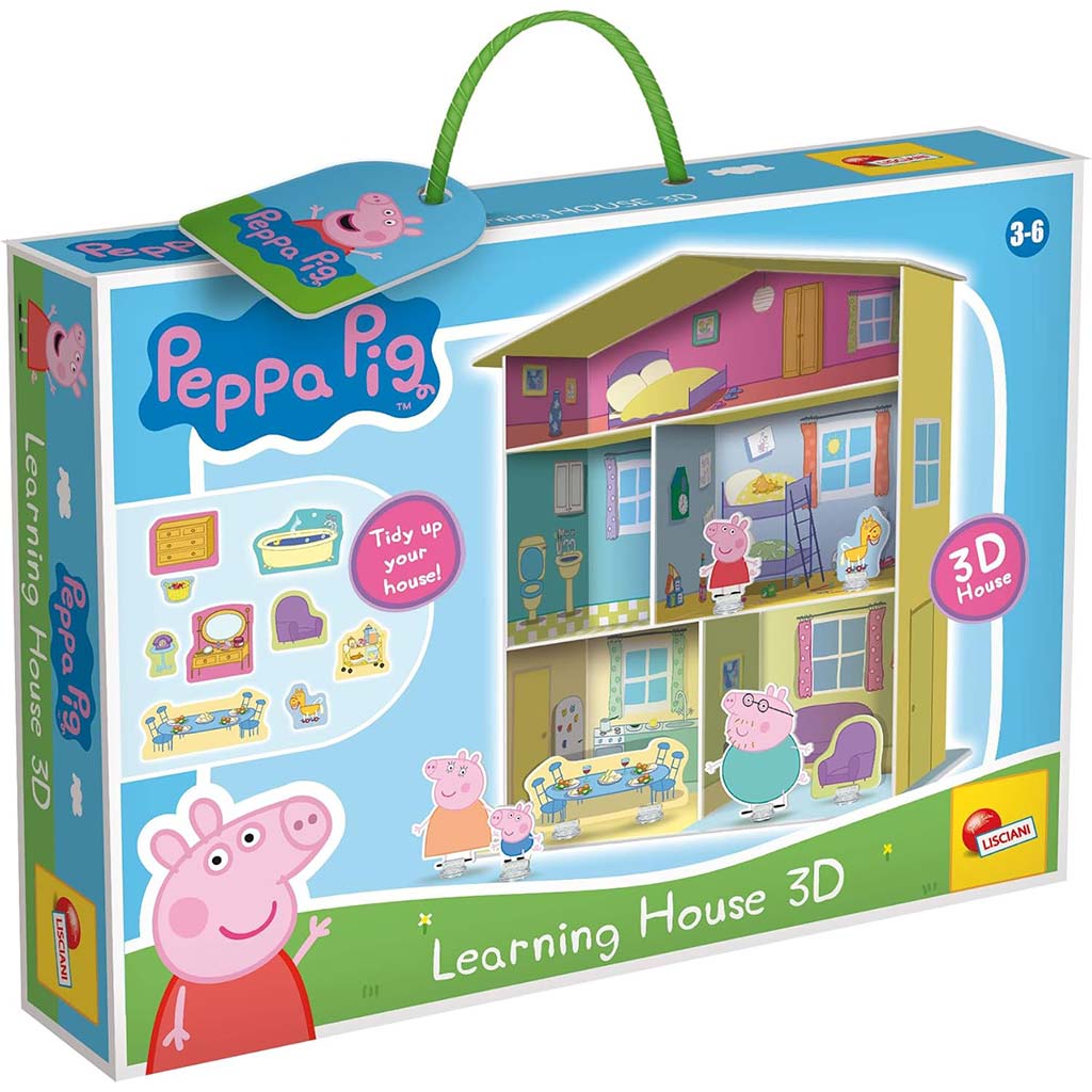 Peppa Wutz Lernhaus 3D - Lisciani
