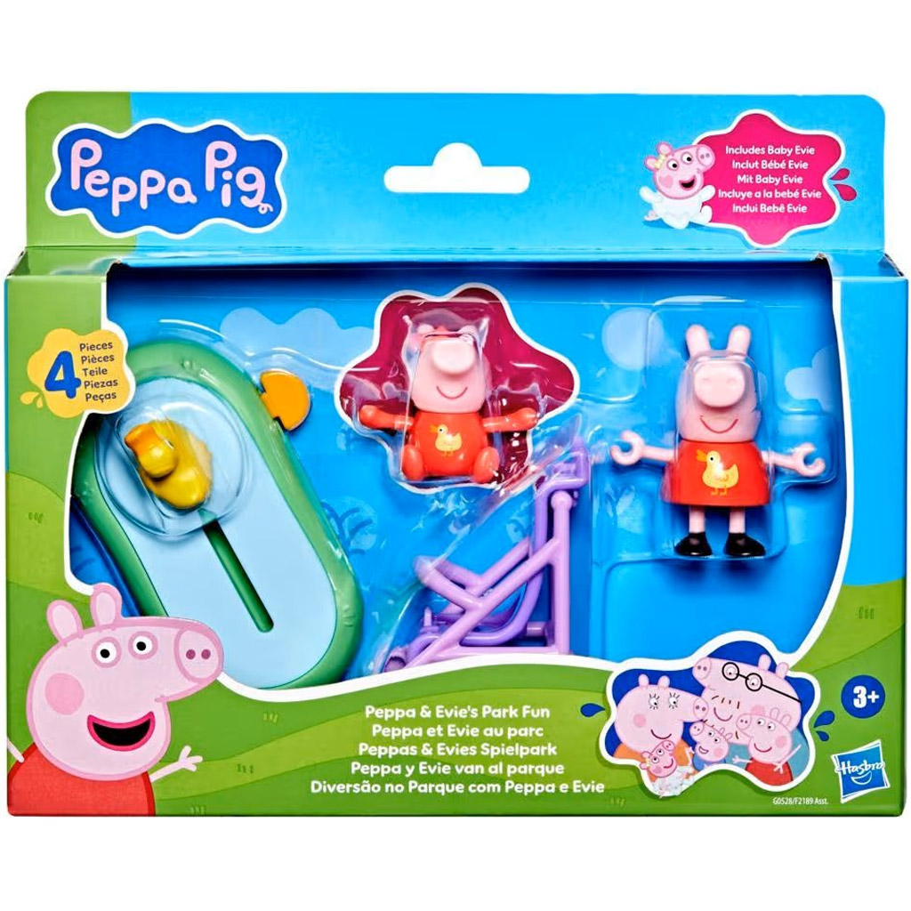 Peppa Wutz: Peppas Abenteuer – Peppa und Evie im Park Spielset – Hasbro