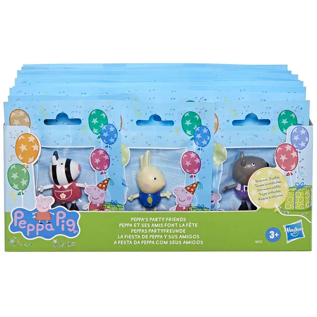 Peppa Wutz: Sammelbare Geburtstags-Mini-Figuren in verschiedenen Varianten 1 Stk.