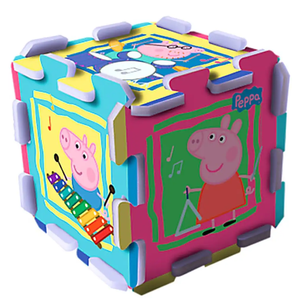Peppa Wutz Schwammpuzzle - Trefl kép 2