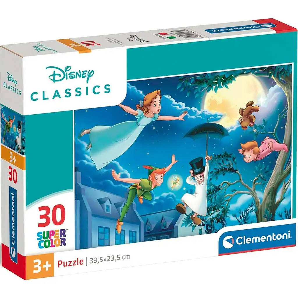Peter Pan 30-teiliges Supercolor Puzzle - Clementoni kép 1