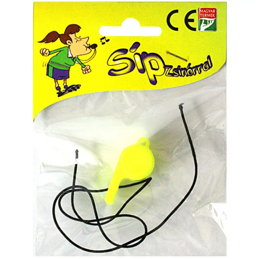 Pfeife mit Schnur in mehreren Farben