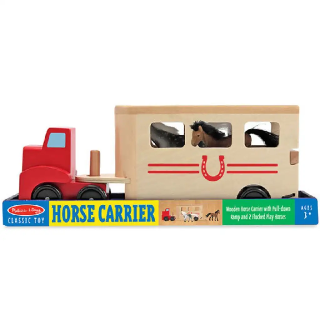 Pferdetransporter aus Holz - Melissa & Doug