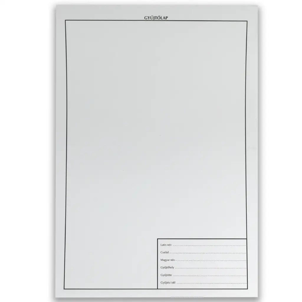 Pflanzensammelblatt A/4 1 Stk