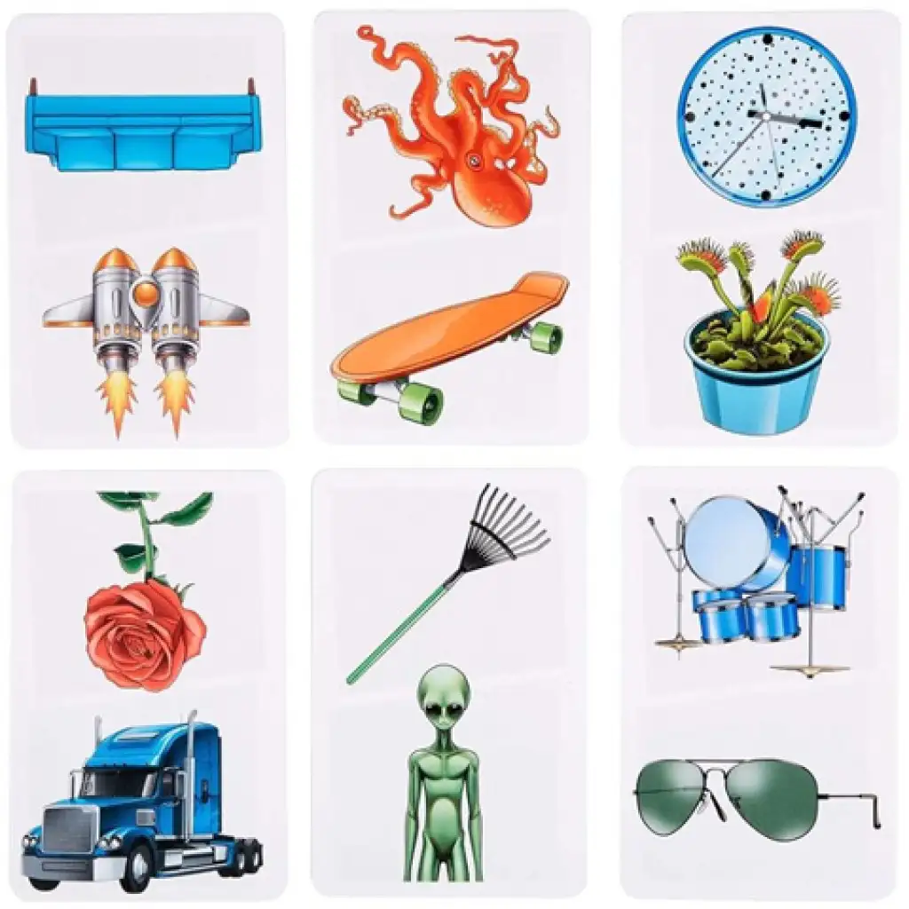 Pic Flip Kartenspiel - Mattel kép 2