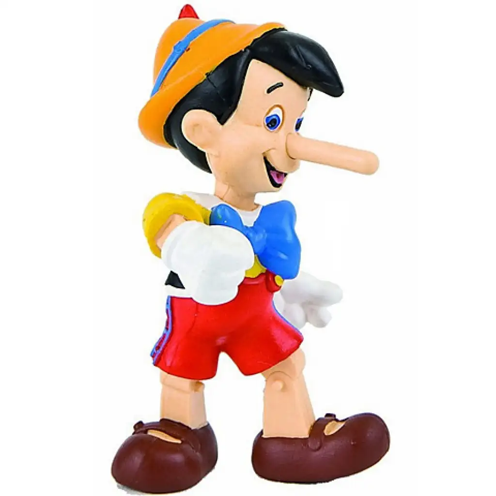 Pinocchio-Spielzeugfigur kép 1