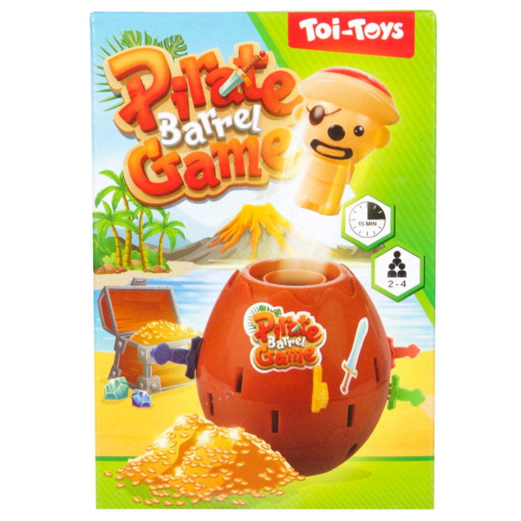 Pirat im Schatzfass Brettspiel