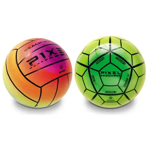 Pixel Strandvolleyball 14 cm - Mondo Toys