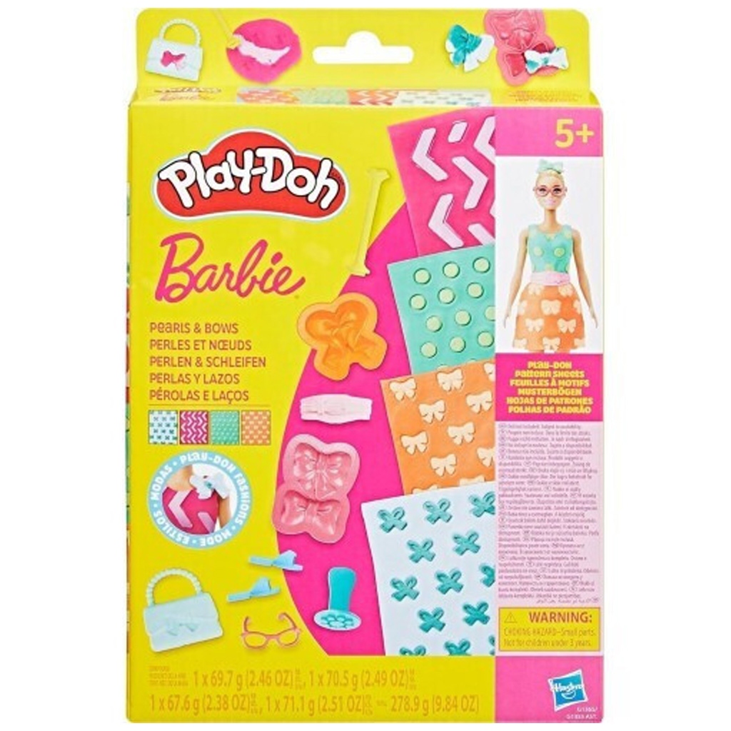 Play-Doh: Barbie Perlen und Schleifen Knetset – Hasbro