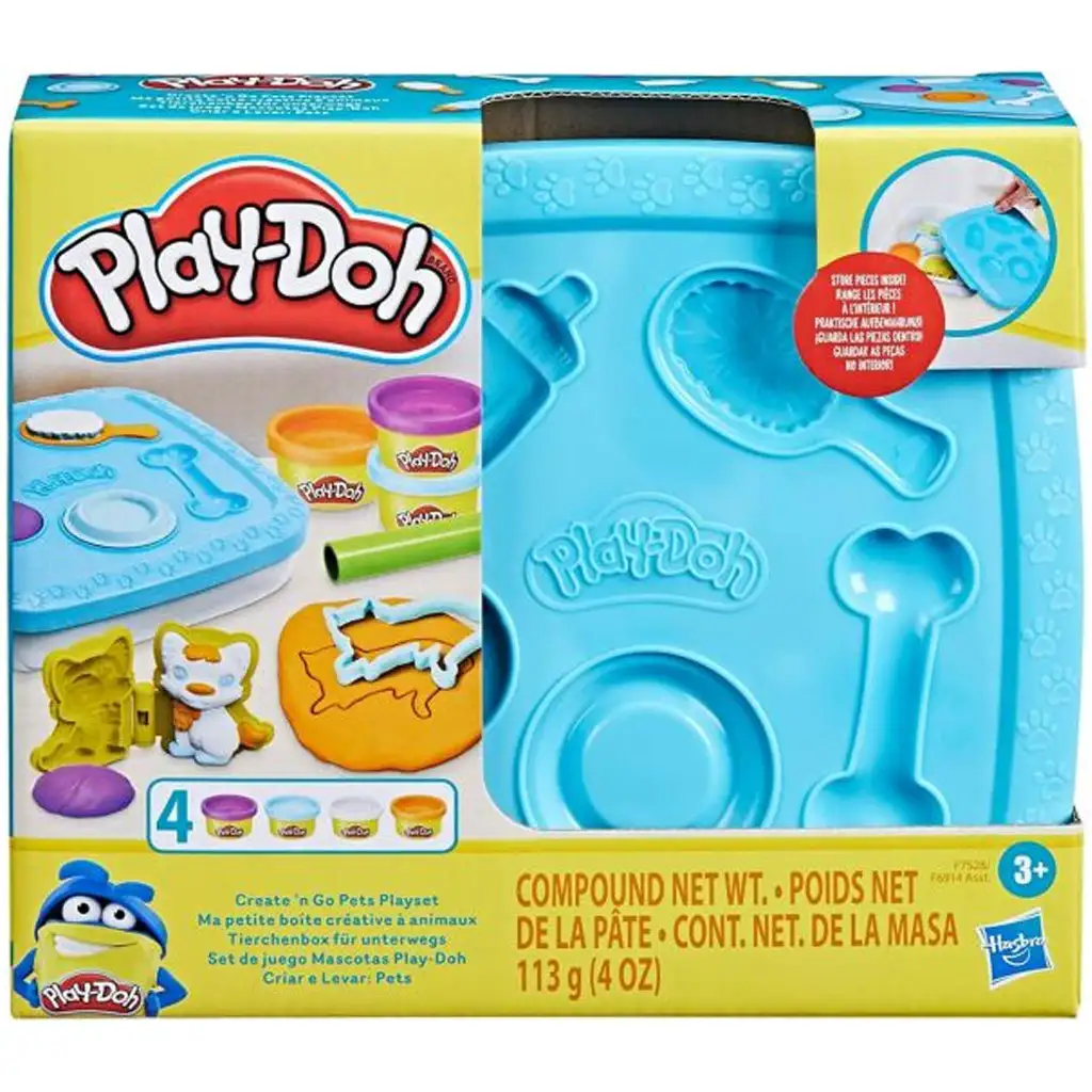 Play-Doh: Create n Go Tierset - Hasbro
