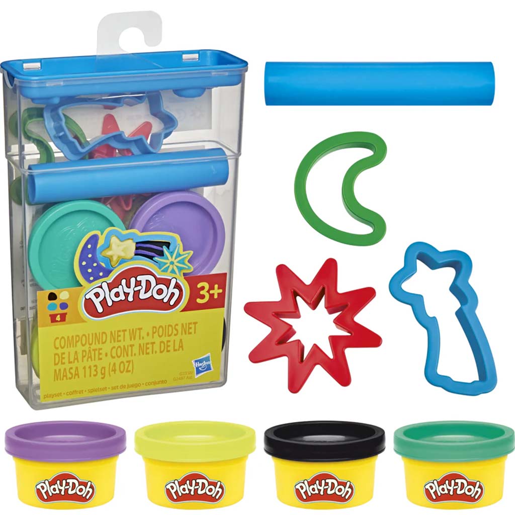 Play-Doh: Knetset mit Aufbewahrungsbox – Weltraumformen – Hasbro