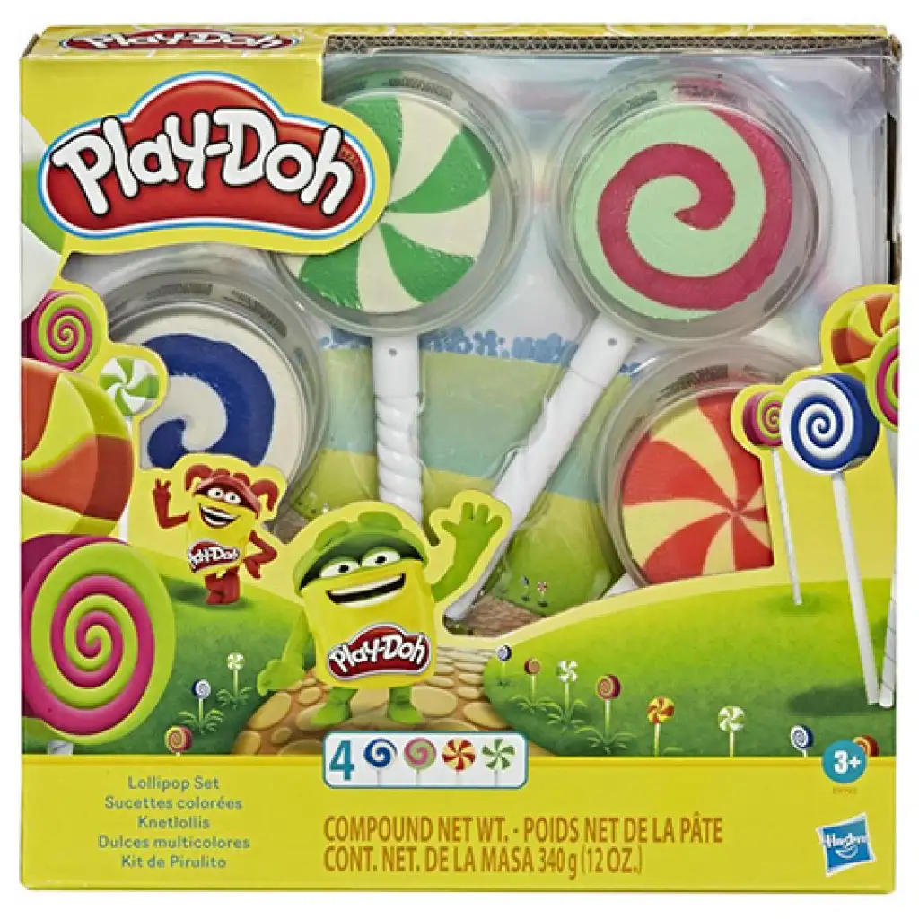 Play-Doh: Lutscher Knetset 4-teilig - Hasbro