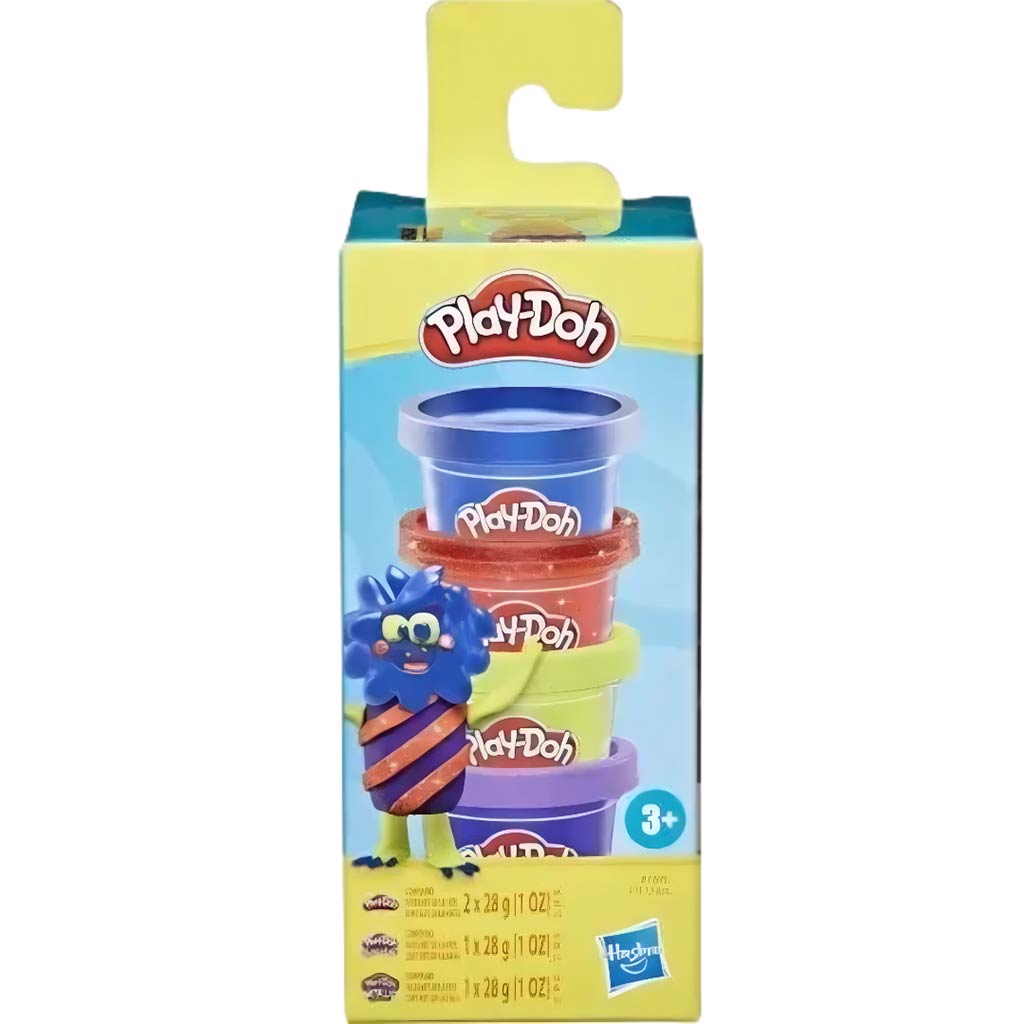Play-Doh: Monster Mini 4er-Knetset - Hasbro