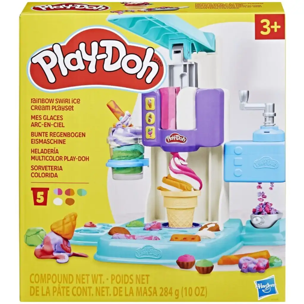 Play-Doh: Regenbogendreher Eiskremmacher Knetset - Hasbro