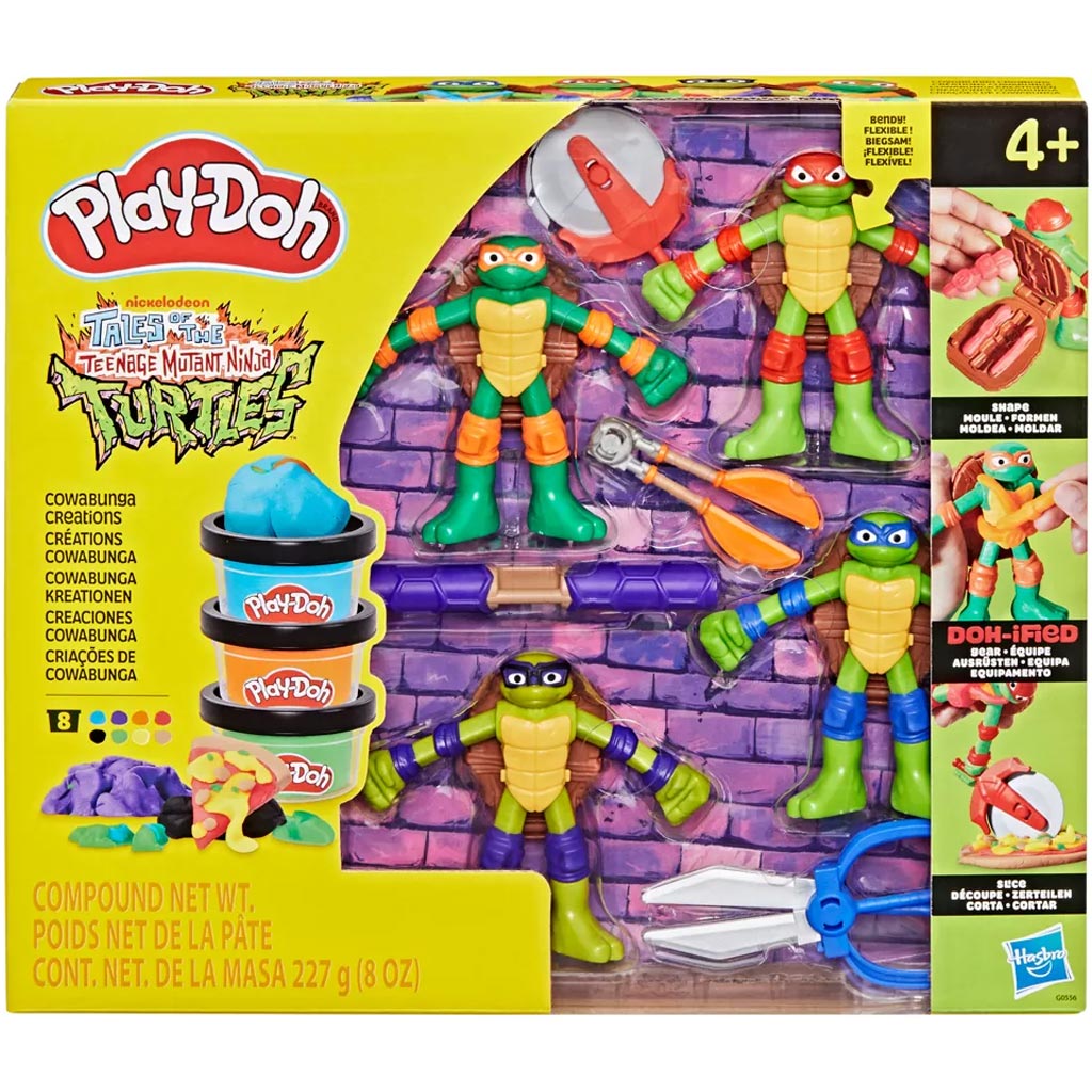 Play-Doh: Teenage Mutant Ninja Turtles Cowabunga Kreationen Spielset – Hasbro