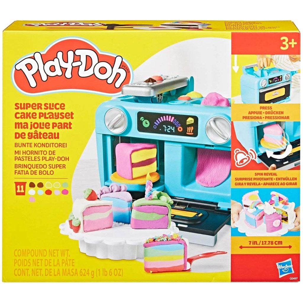 Play-Doh: Wundervolles Tortenscheiben-Knetset 624g - Hasbro