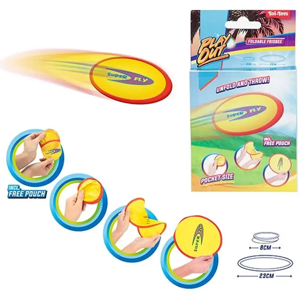 Play Out Super Fly faltbarer Frisbee kép 1