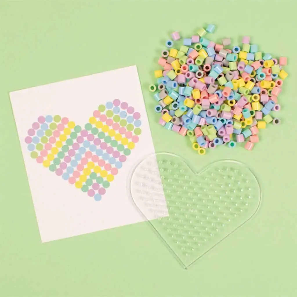 PlayBox: 5mm MIDI Bügelperlen - Pastellfarben 1000er Packung kép 3