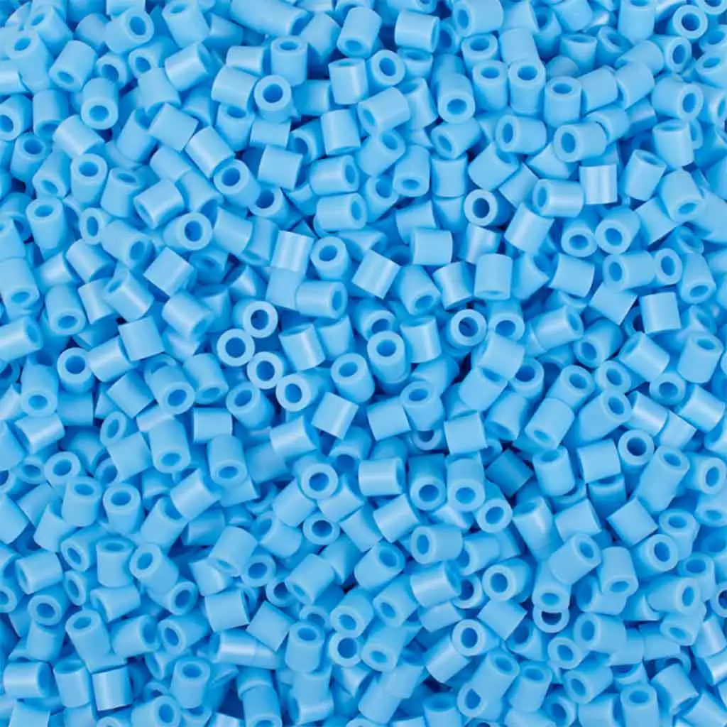 PlayBox: 5mm MIDI Bügelperlen in Hellblau, 6000 Stück Packung kép 2