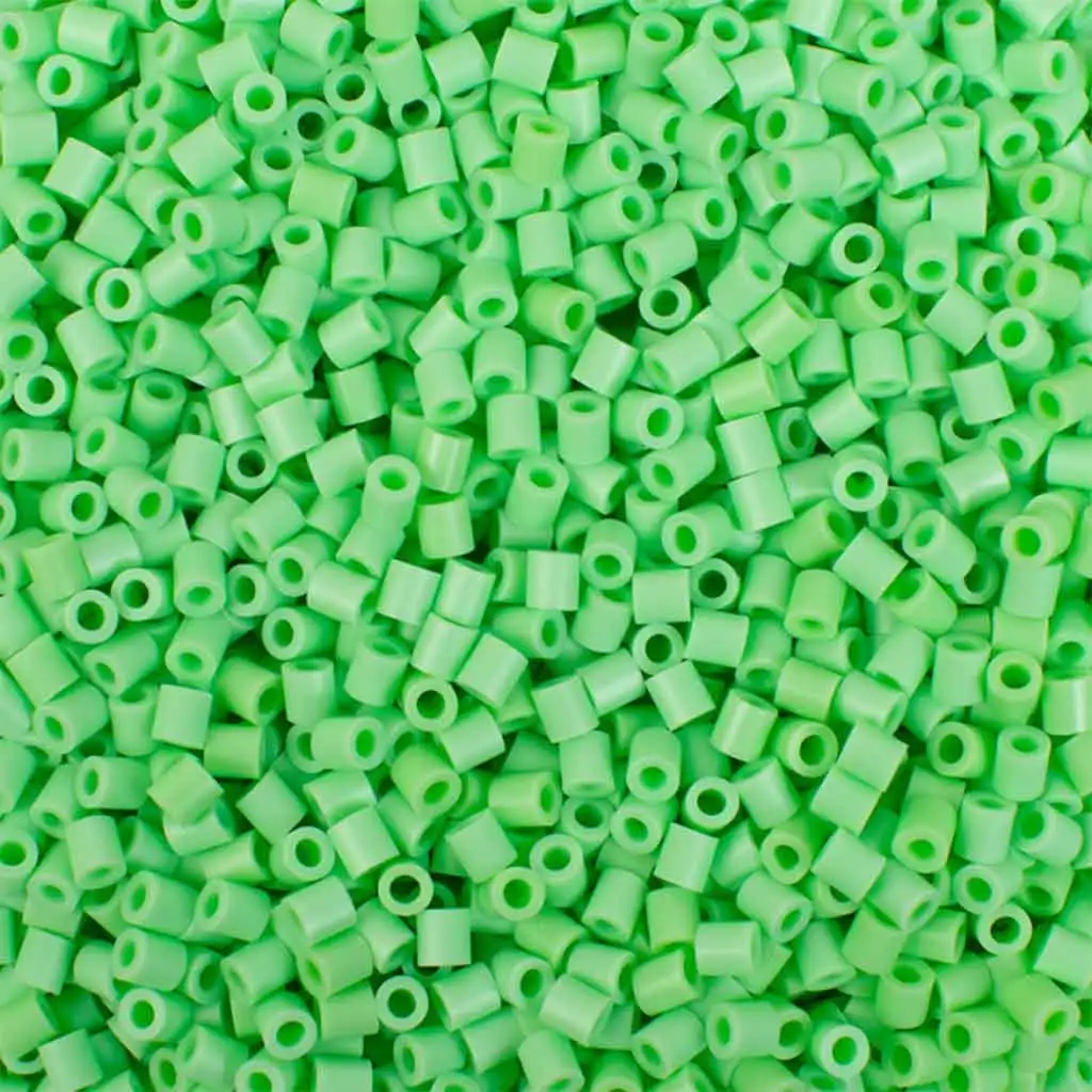 PlayBox: 5mm MIDI Bügelperlen in Hellgrün, 6000 Stück Packung kép 2