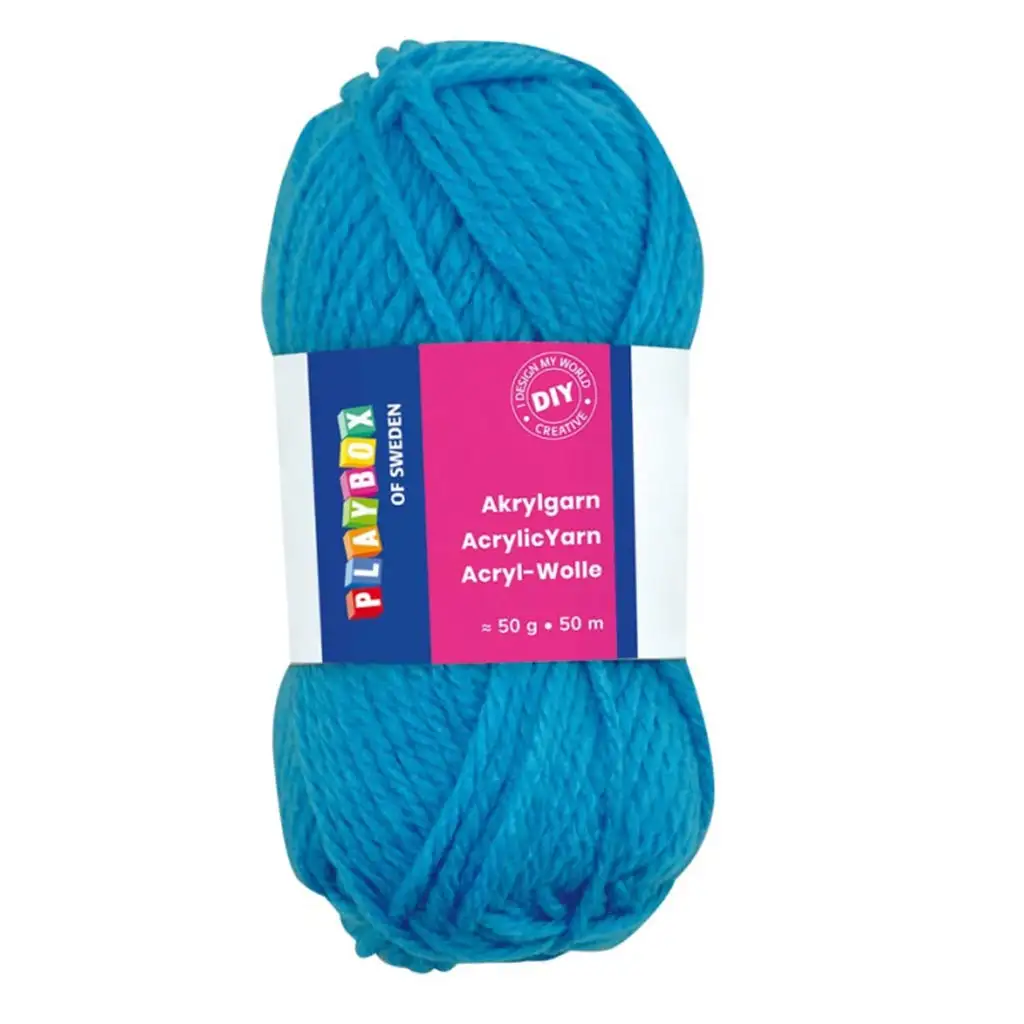 PlayBox: Acrylgarn 50g türkis kép 1